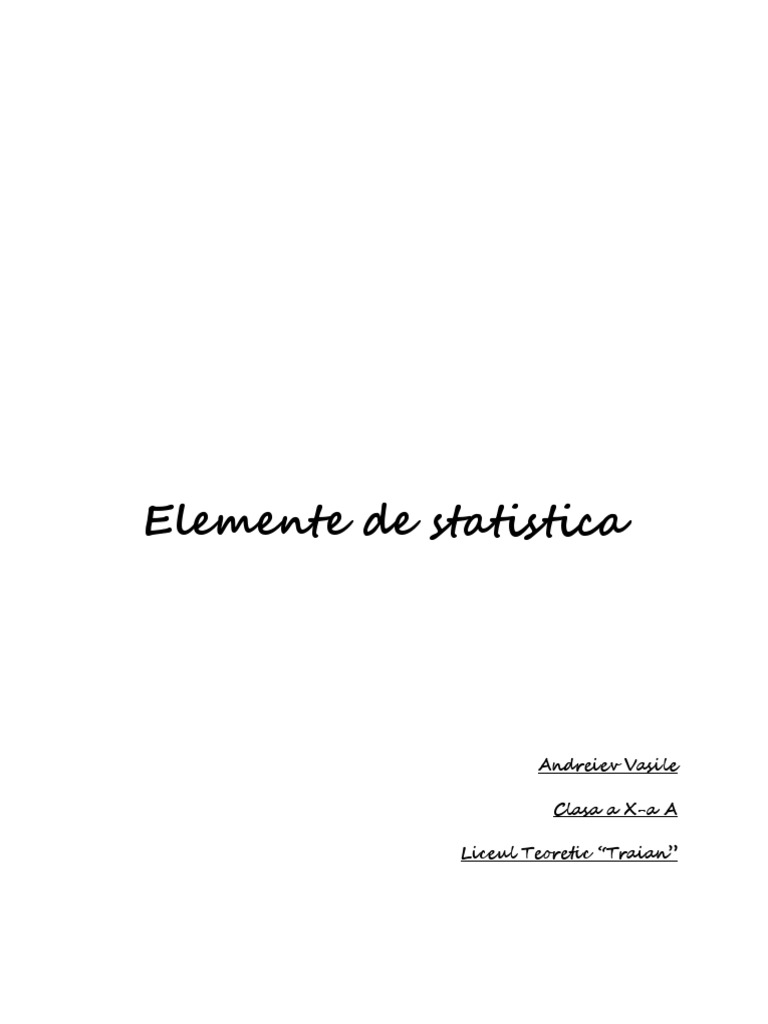 Vasi Proiect Statistica Matematica Docx