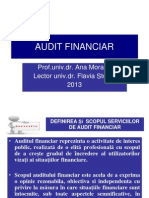 Audit Financiar CURS I