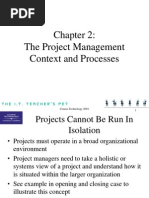 The Project Management Context and Processes: Course Technology 2001 1