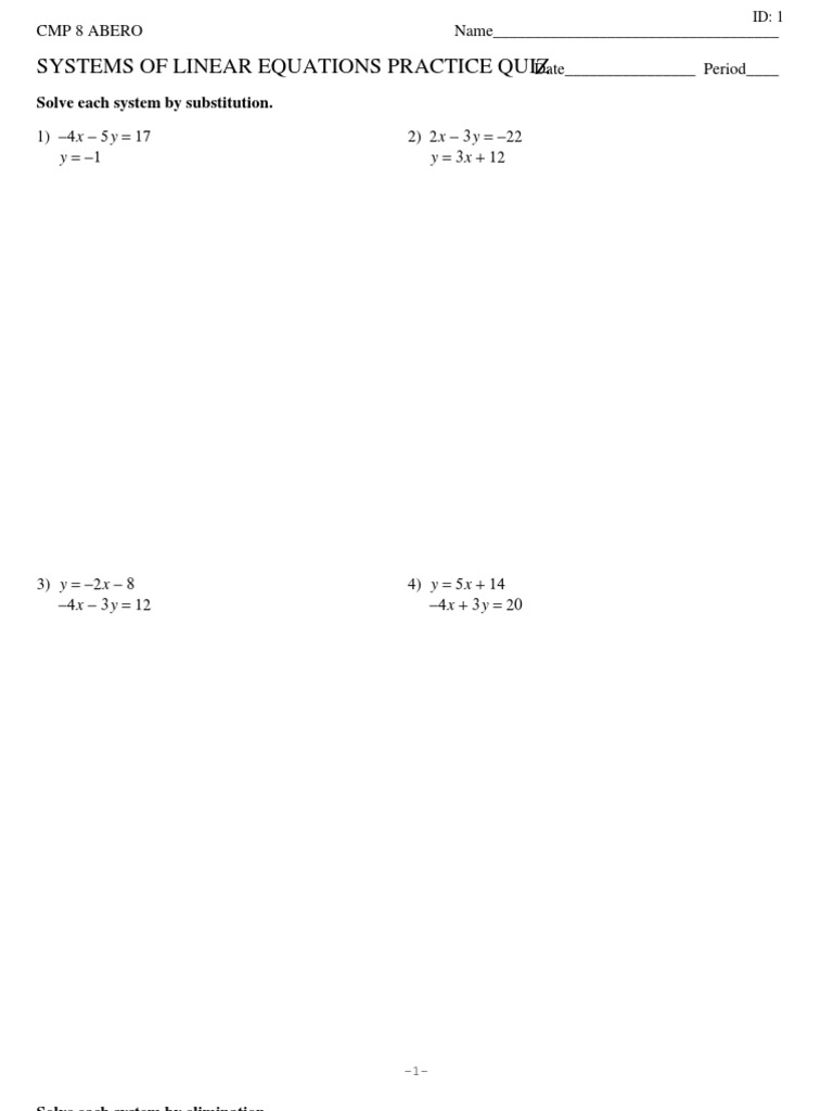 Tsa Systems Quiz #1 New 2009 Practice Version | PDF | Algebra | Analysis