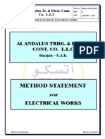 4. MS for Electrical Installation