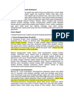 Nota Tambahan Kesan Negatif Globalisasi