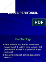 Gabungan Infeksi Leher Dalam & Peritonsil