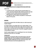 Download Field Work No 4 Surveying by Aubrey Cabrera SN224793197 doc pdf