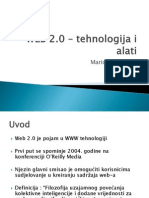 WEB 2.0 - Tehnologija I Alati