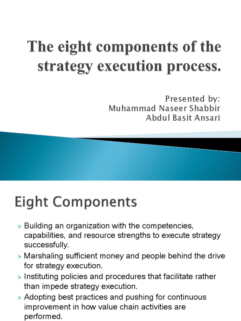 Key Elements of Strategy Execution | PDF | Career & Growth | Business