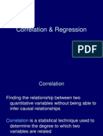 CBMR - Research - Correlation & Regression