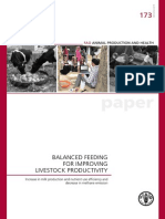 Balanced Feeding For Improving Livestock Proctivity