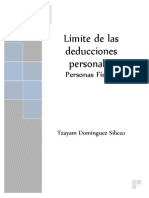 Deducciones Personales LISR 2014