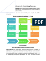 Marcas Notoriamente Conocidas y Famosas