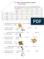 Possessive Pronouns Adjectives2