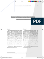 o Golé de 1964 e o Regime Militar