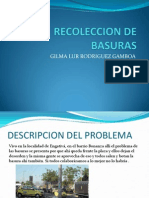 recoleccion de basuras  gilma lur