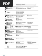 Download Volkswagen Rabbit GTI A5 Service Manual 2006-2009 - Table of Contents by Bentley Publishers SN22483791 doc pdf