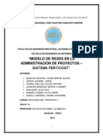 Trabajo de IO II - Modelo de Redes Pertcos