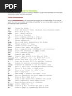 200 Linux Commands For Newbbies