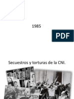 Secuestros y Torturas de La CNI