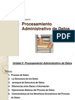 Unidad 2 - Procesamiento Administrativo de Datos