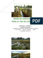 Obras Drenaje Sur de Chile