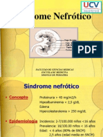 Síndrome Nefrótico: Facultad de Ciencias Medicas Escuela de Medicina Modulo de Pediatria