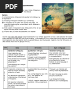 Assessment Sheet G8 Poetry Presentation
