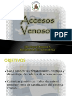 Accesos Venosos Perifericos y Centrales