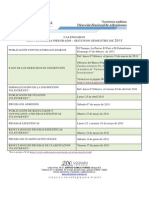 Convocatoria 2011 2pregrado