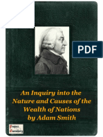 An Inquiry Into The Nature and Causes of The Wealth of Nations by Adam Smith
