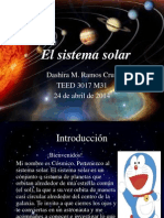Webquest El Sistema Solar