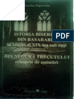 Popovschi - Istoria Bisericii Din Basarabia