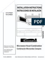 Instructionsi: Icrowave Hood Combination