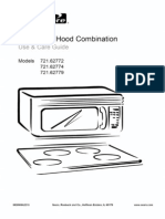 Microwave Hood Combination: Models 721.62772 721.62774 721.62779