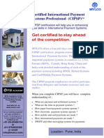 Certified International Payment Systems Professional