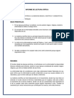 Informe de Lectura Crítica