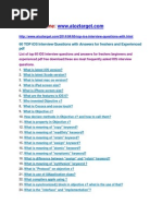 Download IOS Developer Interview Questions and Answers by atoztarget SN224968401 doc pdf