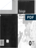 Biologie - Teste Pentru Admitere PDF