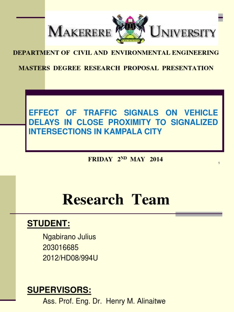 Traffic Signal Impact on Vehicle Delays | PDF | Traffic | Road Safety