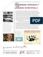 El "Domini Màgic" de Joan Vinyoli
