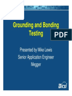 Grounding and Bonding Testing