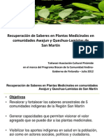 Recuperacion Saberes Plantas Medicinales