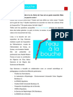 Download Dossier pdagogique Leau  la bouche by Cap sciences SN22500067 doc pdf