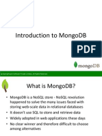 SpringPeople Introduction to MongoDB