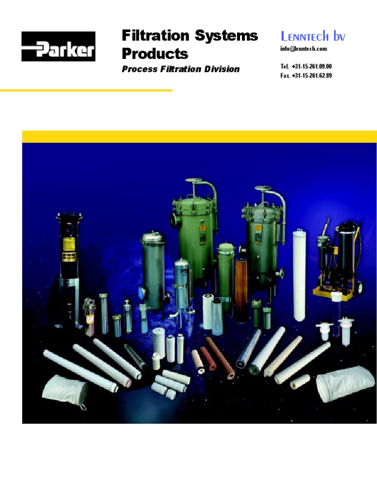 Parker Products Filtration ProcessL Membrane Membrane Technology