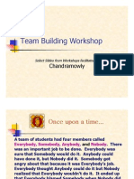 Building Teams - Some Idea Slides From Workshops 