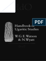 Watson - Wyatt - Handbook of Ugaritic Studies