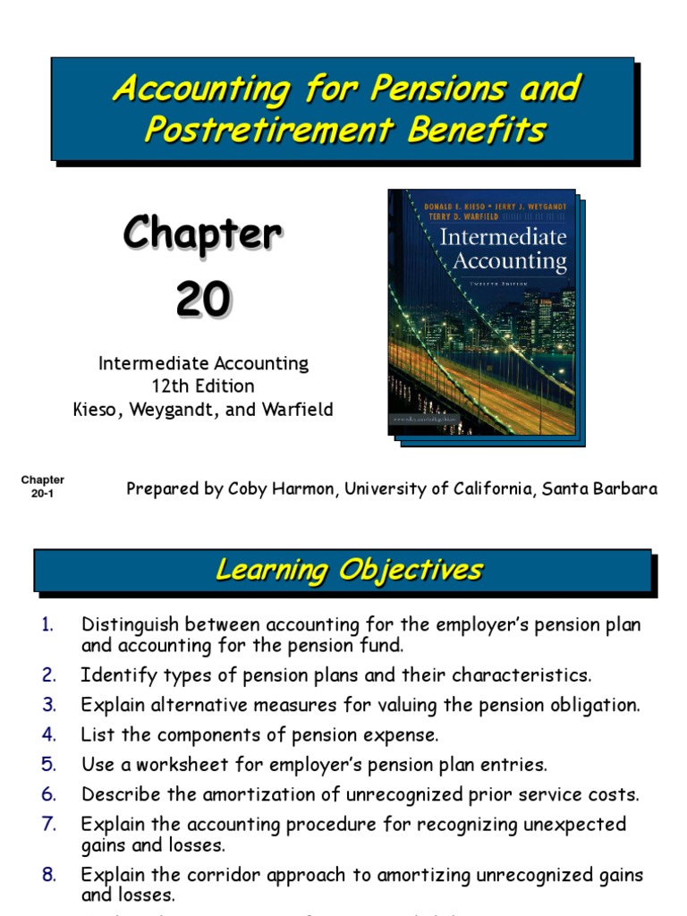 Accounting For Pensions and Postretirement Benefits PDF Pension