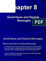 Chapter 8, Good-News and Neutral Messages
