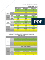 Jadual Mid Term 2014-Mr