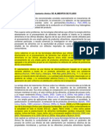 El Calentamiento Óhmico de Alimentos de Fluido