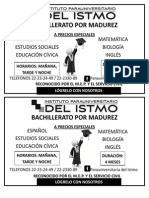 Bachillerato Por Madurez: Español Estudios Sociales Educación Cívica Matemática Biología Inglés